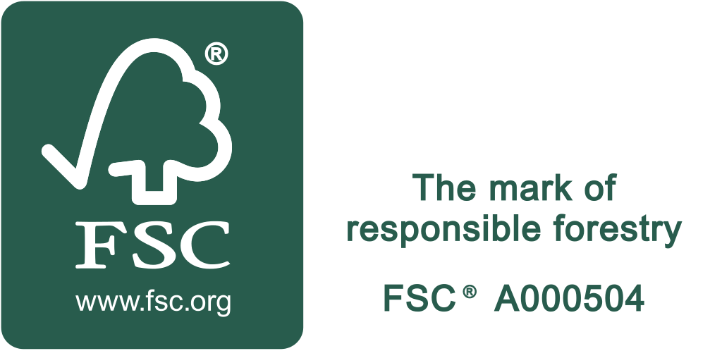 FSC logo with text on side